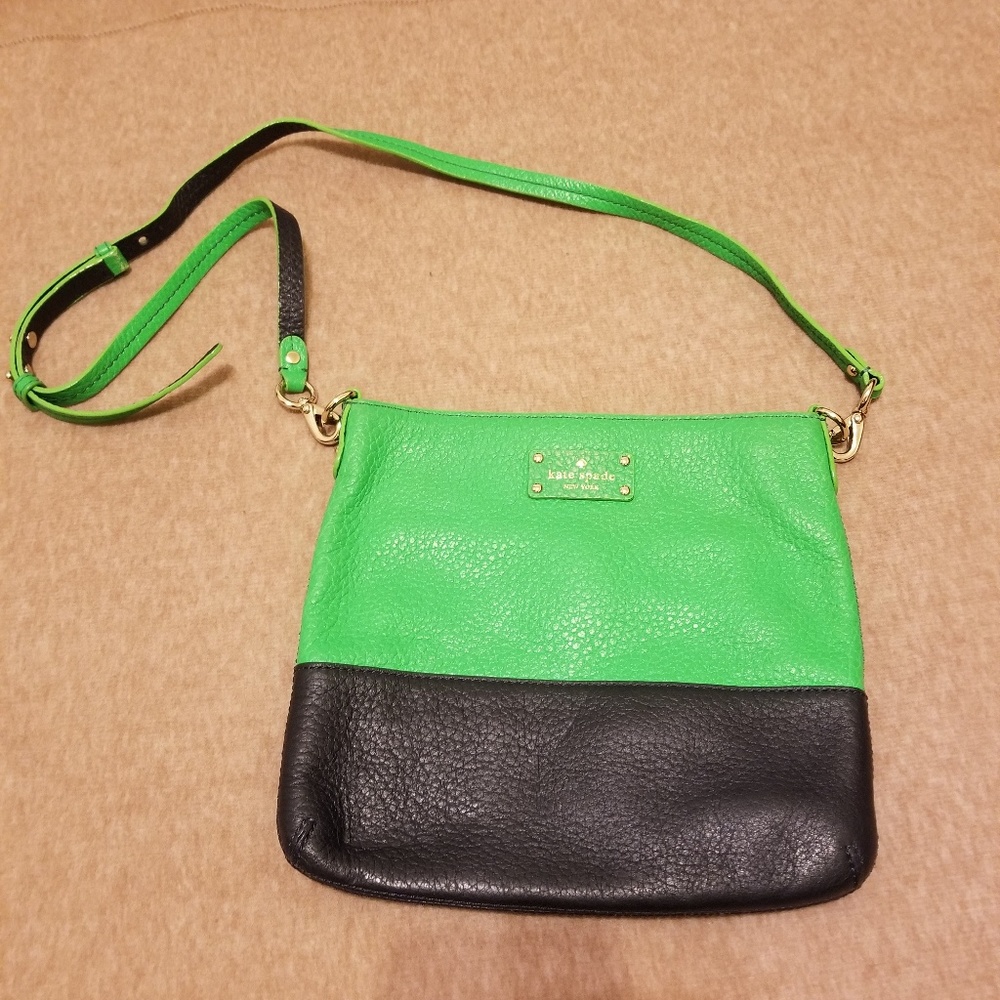 Blue/green Kate Spade crossbody